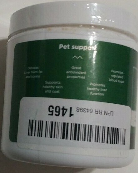 Herbal Vet MILK THISTLE Organic Power Liver Support & Detox for Dogs