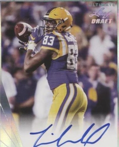 2017 Leaf Ultimate Draft Travin Dural #BA-TD2