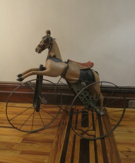 ALL ORIGINAL VICTORIAN MECHANICAL HORSE 1880 MUSEUM QUALITY CONDITION