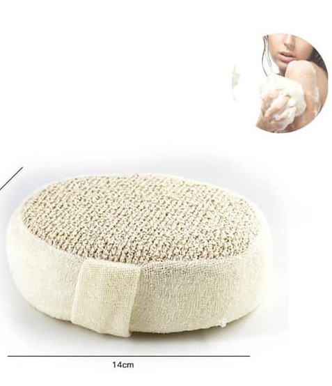 Spugna Rotonda Doccia Bagno Esfoliante Cura Pelle Corpo dfh