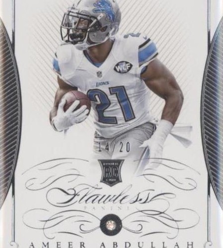 2015 Panini Flawless Ameer Abdullah #129