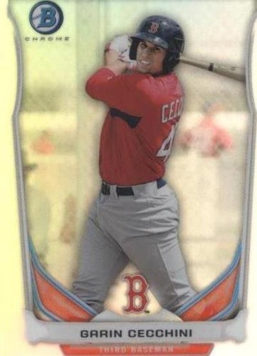 2014 Bowman - Garin Cecchini #BM-BRS3