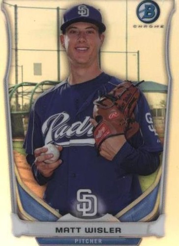 2014 Bowman - Matt Wisler #BM-SDP4