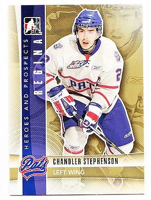 25ct Chandler Stephenson 2011-12 ITG H&P Hockey Update Rookie RC Lot #236. rookie card picture