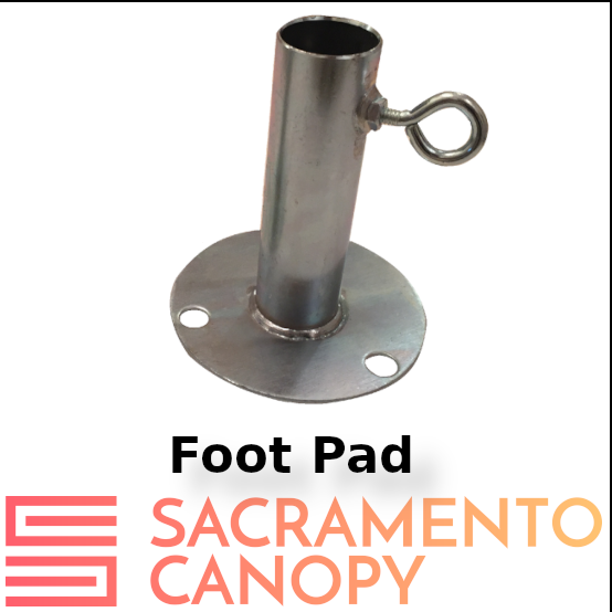 Slope, Lean-To Canopy Fittings Kits, DIY Greenhouse, RV & Boat Carport