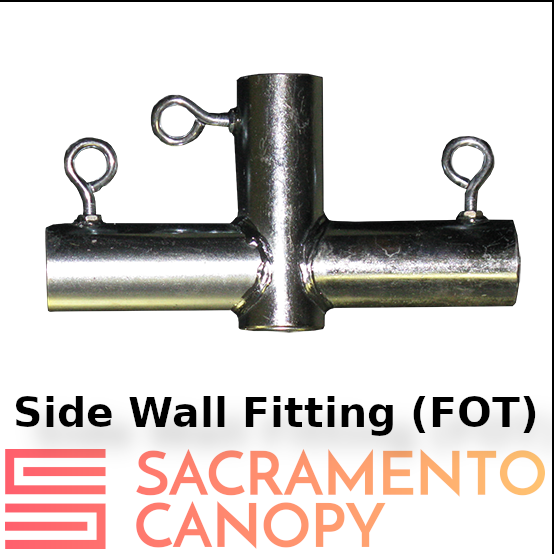 Slope, Lean-To Canopy Fittings Kits, DIY Greenhouse, RV & Boat Carport