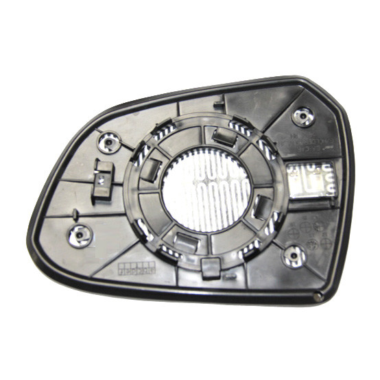 Hyundai I10 Wing Mirror Glass With Base plate, Right Hand Side, 2014 to