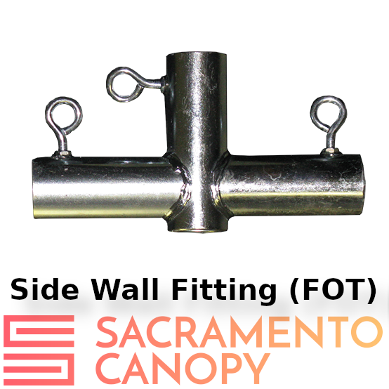 Carport & Greenhouse EMT Canopy Fittings Kits, Low Peak, Slope, & Flat Canopy