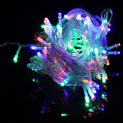 100-500 LED Fairy String Lights Christmas Tree Wedding Xmas Party Outdoor Decor