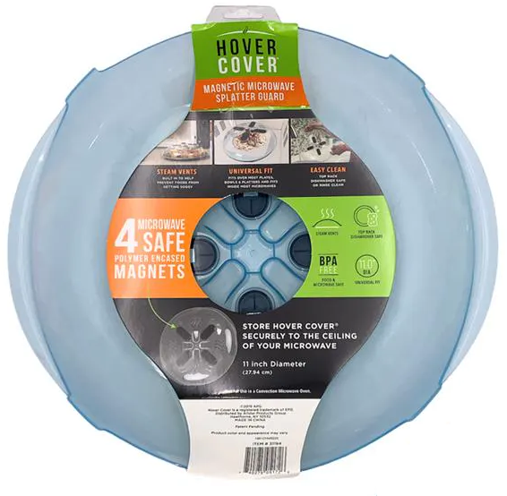 1 Hover Cover Magnetic Microwave Splatter Guard 11