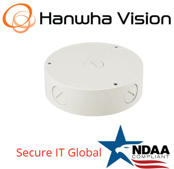 Hanwha Techwin SBV-136B Waterproof Back Box (Ivory) Security Accessory