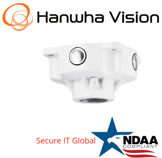 Hanwha Techwin SBP-302CMBW Pendant back box to fit SBP-302CMW Security Accessory