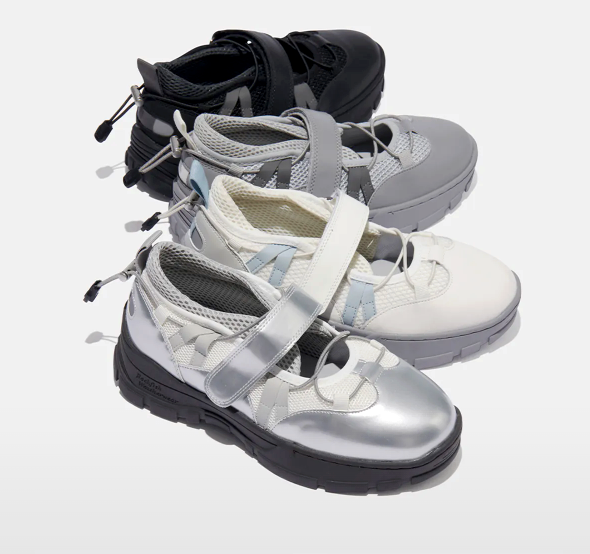 Rockfish Women Shoe Bryn Sneakers(Mesh) Grey White