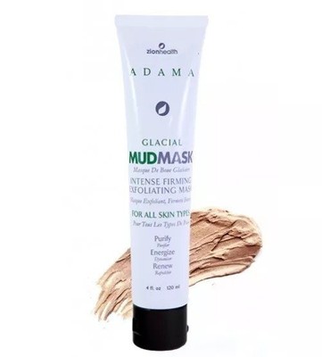 Zion Health Adama Glacial MudMask, кремовая 4 жидких унции