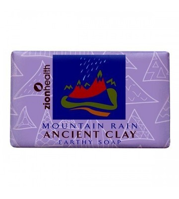 Мыло Zion Health Clay Soap Mountain Rain 6 унций твердое мыло