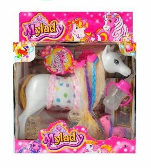Mylady Set Cavallo Con Pony Giocattolo Gioco Bambina sar
