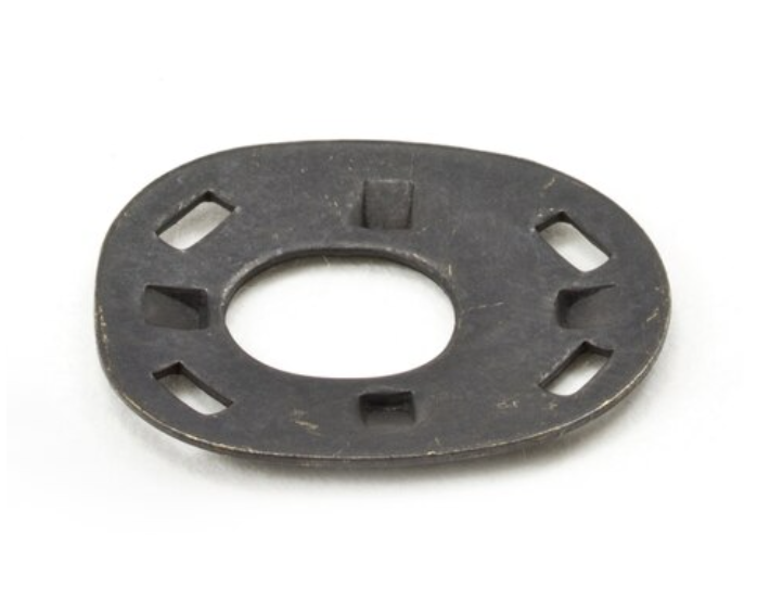 Military black Lift the dot fastener plate ONLY - boat canopy or classic car