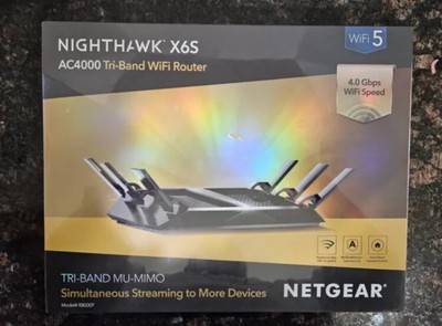 Netgear R8000P NightHawk X6S AC4000 Tri-Band WiFi Router 4.0Gbps New Sealed