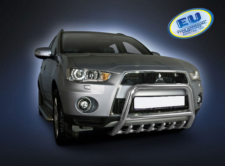 BULL BAR PUSH BAR WITH AXLE GRILL for Mitsubishi Outlander 20102012 EC