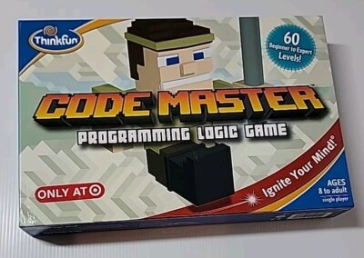 CODE MASTER PROGRAMMING LOGIC GAME BY THINKFUN - 60 LEVEL