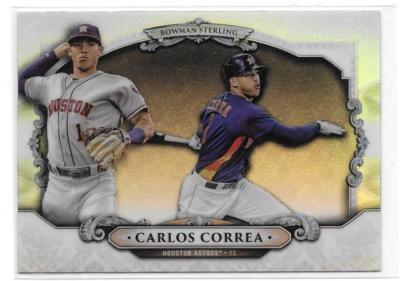 2018 BOWMAN CHROME - BOWMAN STERLING - CARLOS CORREA
