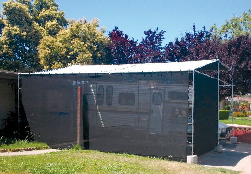 Black Stallion Mesh Tarp 6.0 oz.