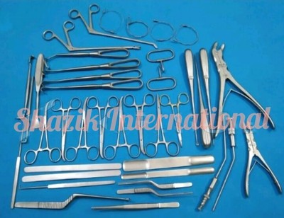 Basic Craniotomy Set of 40 Pcs Surgical Orthopedic Spine Instruments