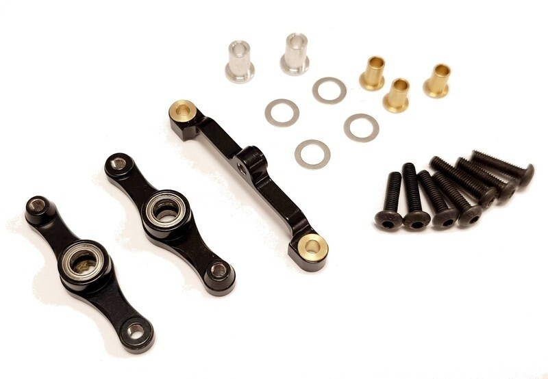 GPM TT048-BK Aluminum Steering Assembly w/Bearings For