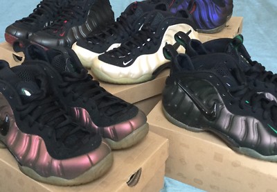 Nike air shop foamposite eggplant