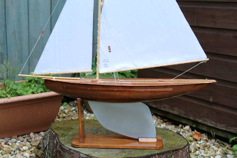 Pond Yacht Vintage Model Sailing Boat Haycroft Pond Yachts in
