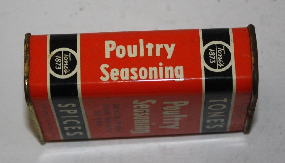 Vintage Tone's Poultry Seasoning 1 oz Spice Tin
