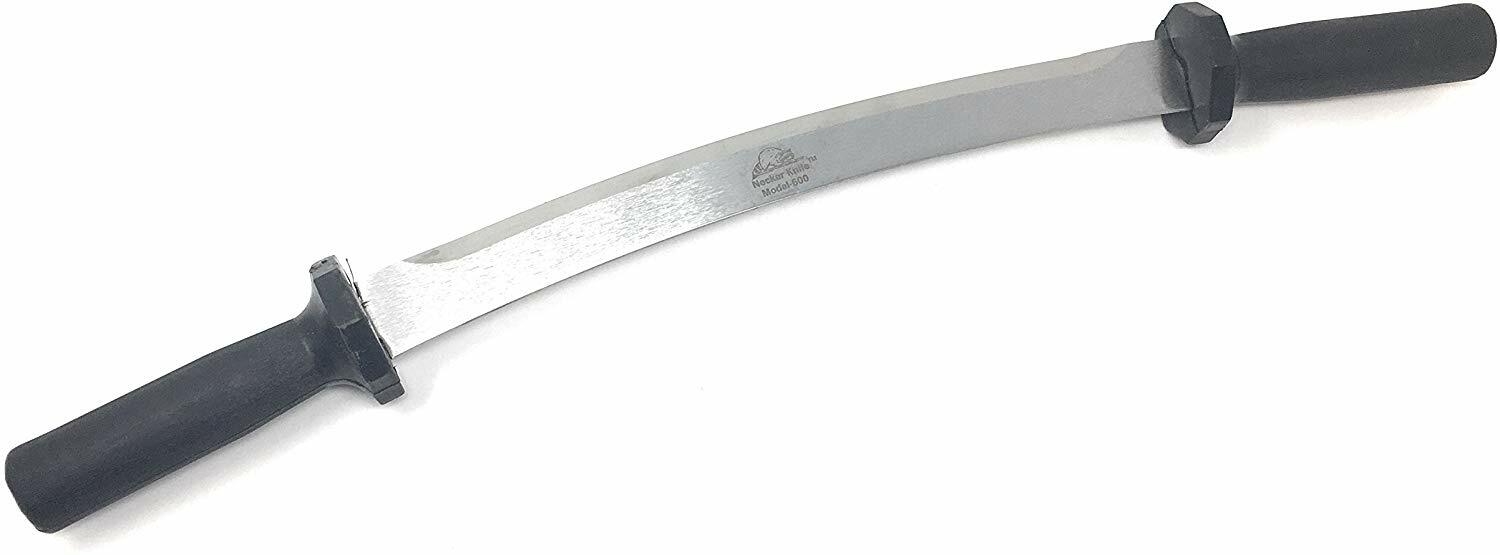 Качественный нож Necker # 600 Fleshing Knife для обработки шкур и меховых ловушек.