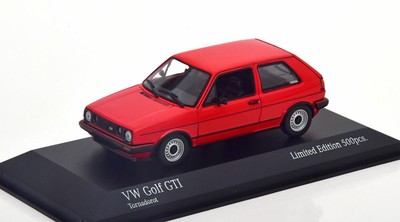 1:43 Minichamps VW Golf 2 GTI 1985 red