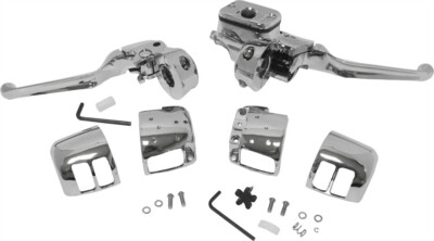 HD Chrome Handlebar Controls 9/16 No Switches Road King Classic 98-06