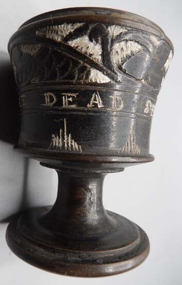 Little Vintage Toothpick Holder STONE FROM THE DEAD SEA