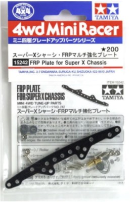 Tamiya 15242 1/32 Mini 4WD Parts FPR Plate For Super X/II/XX