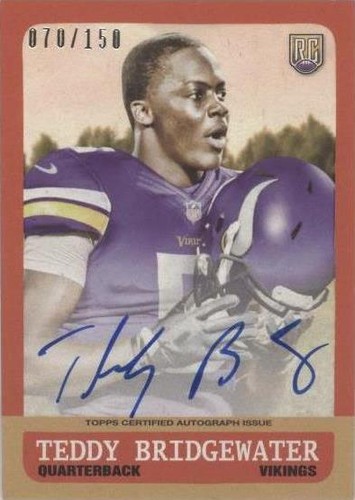 2014 Topps Teddy Bridgewater #212