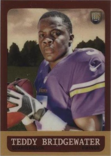 2014 Topps Chrome Teddy Bridgewater #22