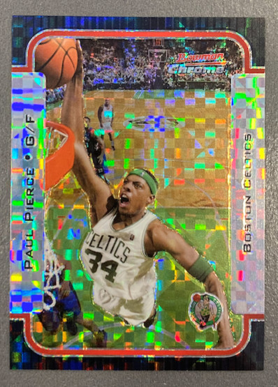 Paul Pierce 2003-04 Bowman Chrome X-Fractor 147/150