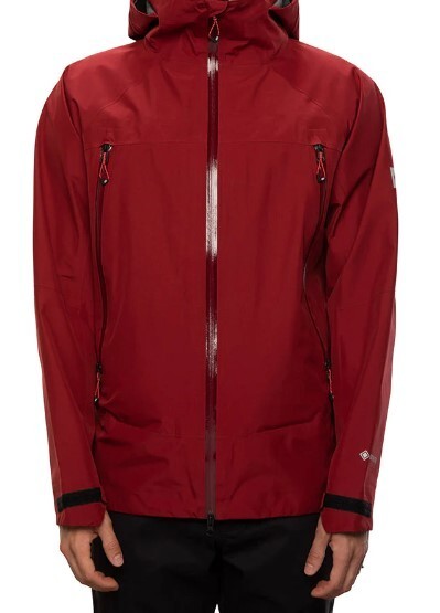 686 Gore Tex Paclite Snowboard Jacket (L) Oxblood KCRGNS01