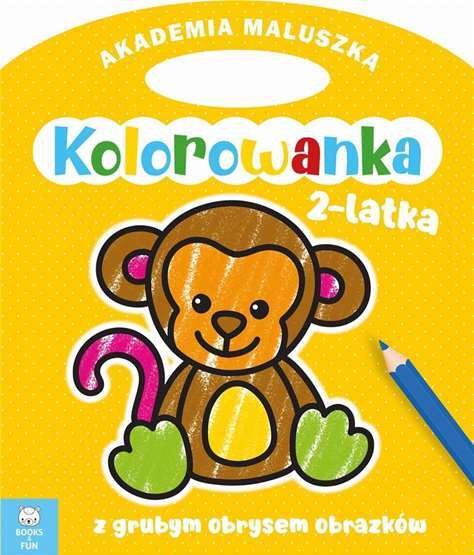 Akademia Maluszka Malpka / Books And Fun