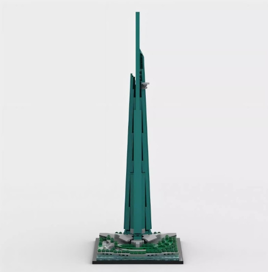 Jeddah Tower Street View Building Model Puzzle Block Gift Set | eBay