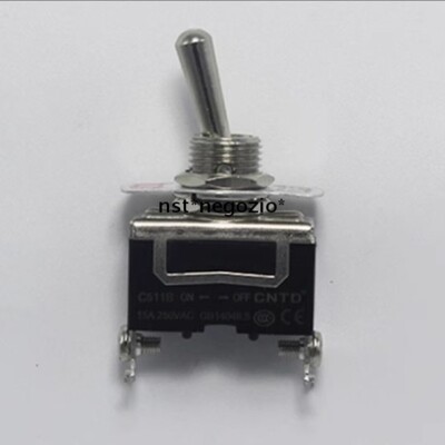 10PCS/Lot New For CNTD C511B Self-lock Toggle Switch 15A 250VAC