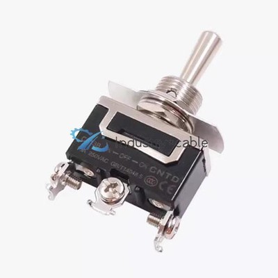 5PCS/Lot New For CNTD C513B Self-lock Toggle Switch 15A 250VAC 3Pin 3-Gear