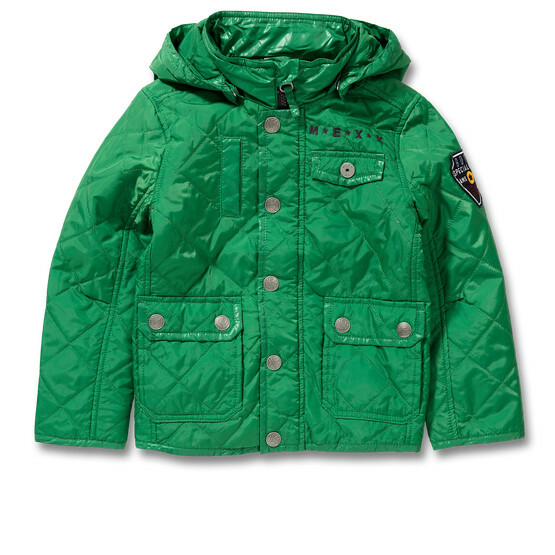 MEXX Jungen Übergangsjacke SteppJacke fresh green Gr. L (122128), XL (134140)