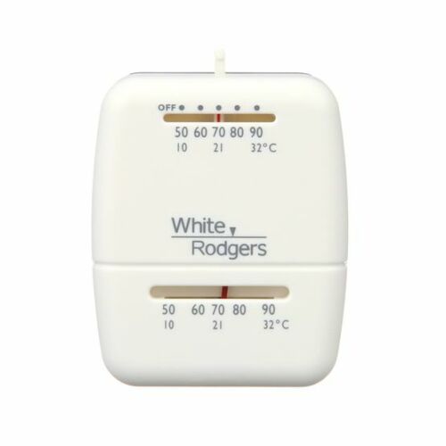 Emerson White-Rodgers 1C20-101 Heat Only Mechanical Thermostat, 24V