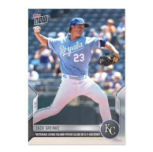 2022 Topps Now - Zack Greinke #507