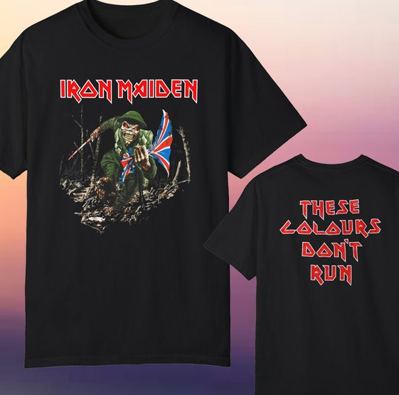 レア1987 Iron Maiden タイダイ Tシャツ VINTAGE T Vintage 1987 iron maiden - Gem