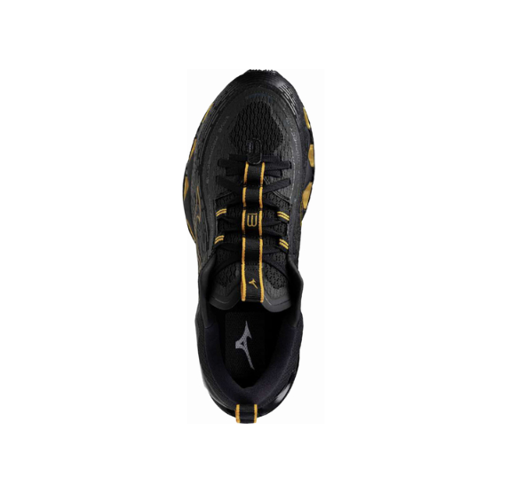 Pre-owned Mizuno Wave Prophecy 13 J1gc2451 32 Black × Gold In Box From Japan