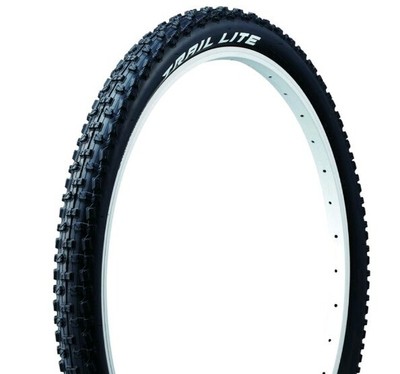 Bicycle Bike Tires /& Tubes 24/" x 2.125/" Black//White Side Wall P-123A 1PAIR